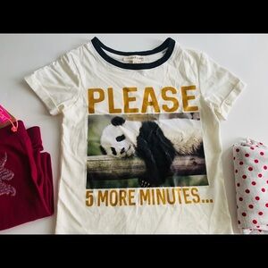 Love‎ Peace Panda 🐼 novelty T -Shirt